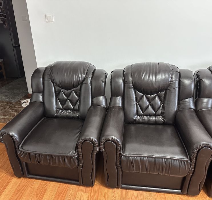 Vand 2 fotolii tin recliner