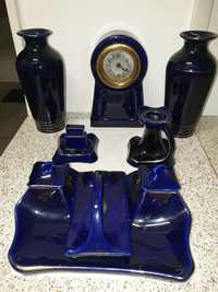 Set de birou din cobalt