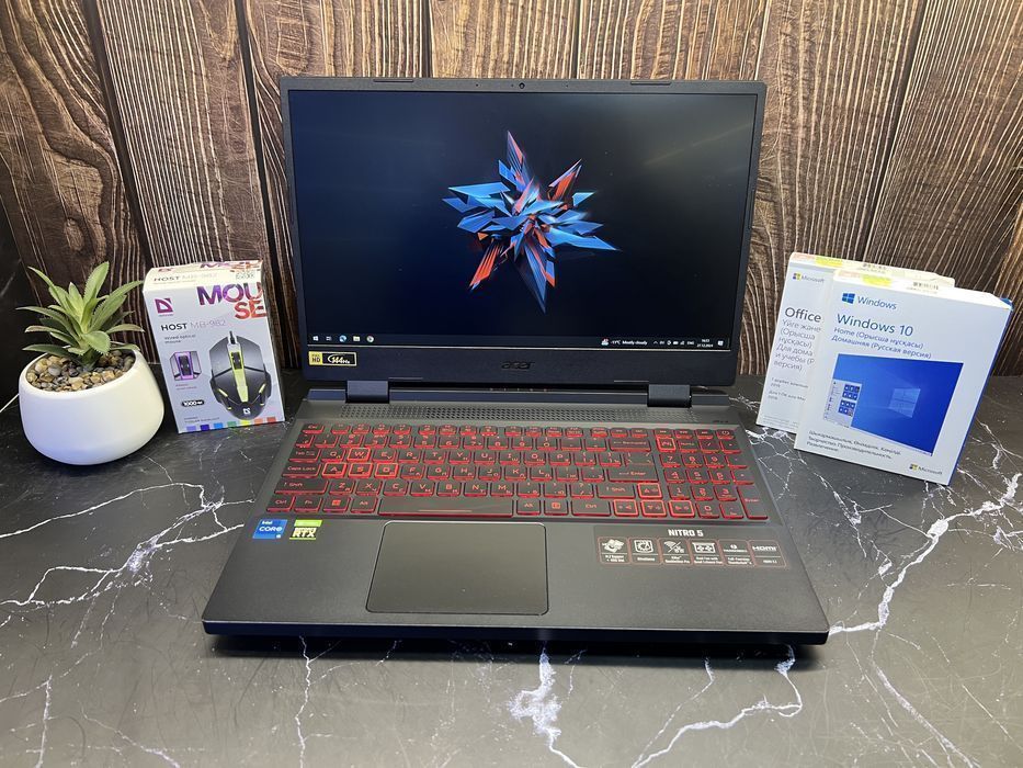 Игровой ноутбук Acer Nitro 5 | Core i5-12500H | 16GB | RTX3050 | 512GB