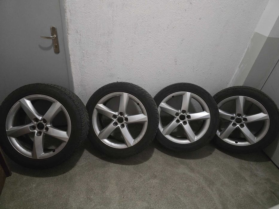 Оригинални Джанти Ауди/Audi Ronal R19 7.5J19 ЕТ29 ЦО66.5 5x112 с гуми