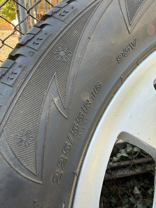 Jante originale Bmw style 134 seria 5 e60 e61 16 inch + cauciuri iarnă