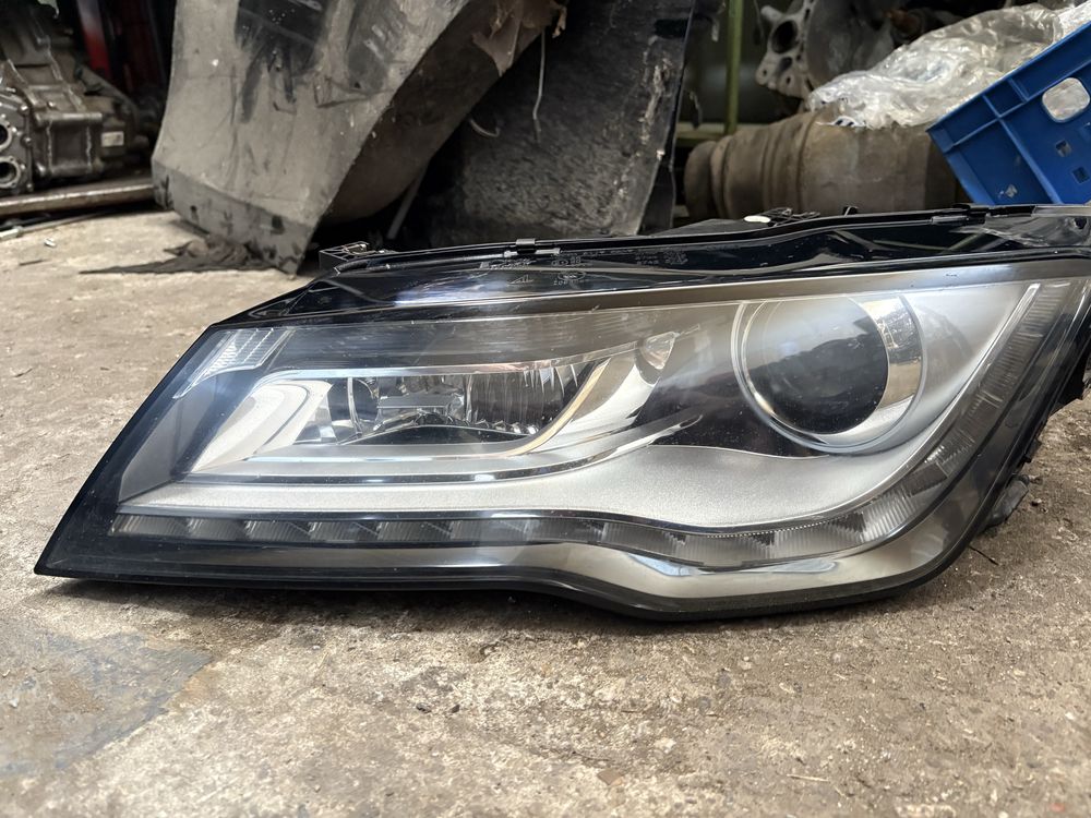 Audi A7 2014 година Оборудван Ляв Фар Bi xenon Led Би ксенон Лед