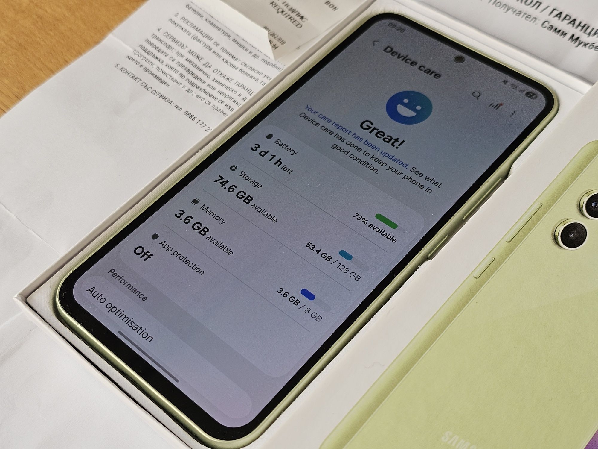Samsung A54 8/128GB