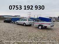 Remorca 750 kg Auto Atv Apicol Moto Omoloagare Rar Repo