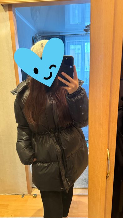 Продам зимний очень теплый пуховик!