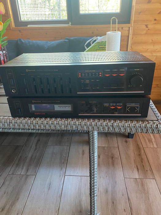 Sistem audio vintage Sherwood AD-230B+tuner TD-130B