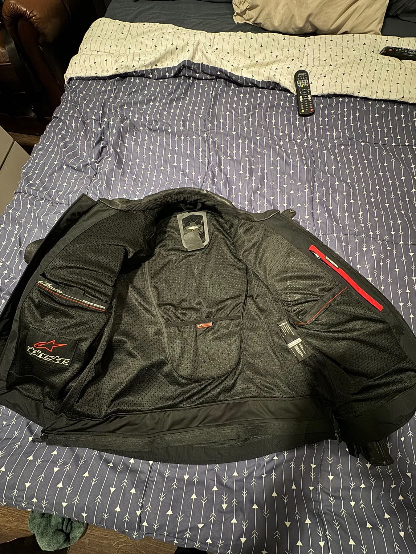 Мото кожено яке Alpinestars