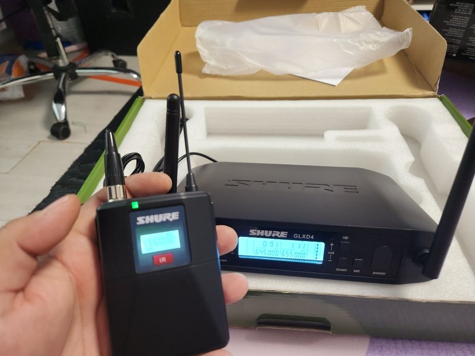 Microfoane wireless shure slxd24 qlxd24 glxd24 glxd14 lavaliera