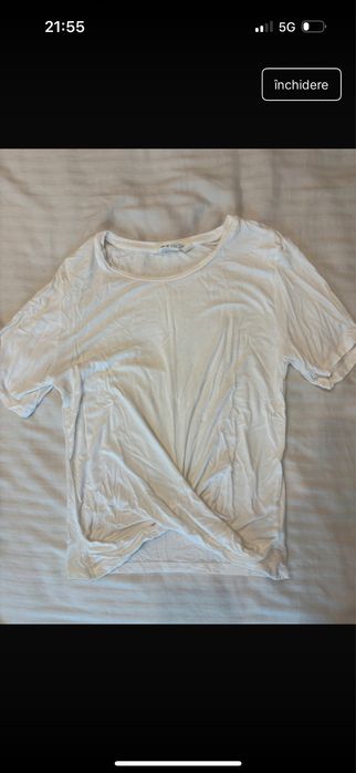 tricou  alb  H&M