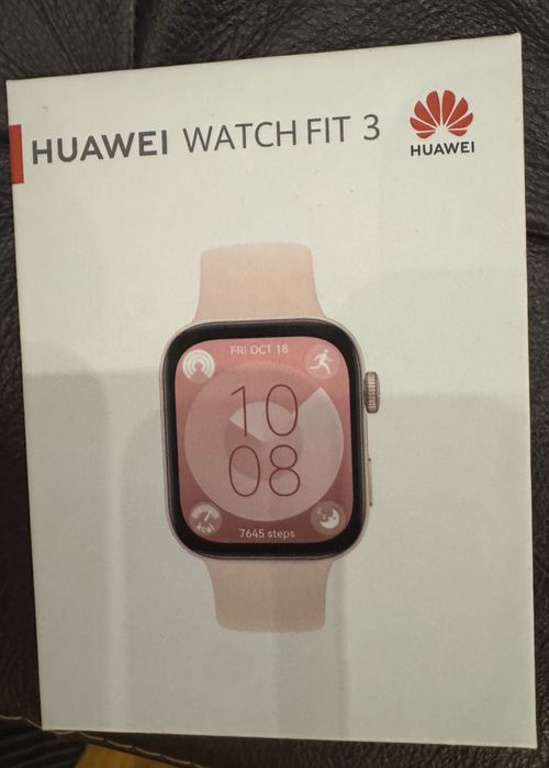 НОВ!..HUAVEI watch Fit 3 pink. НОВ!….