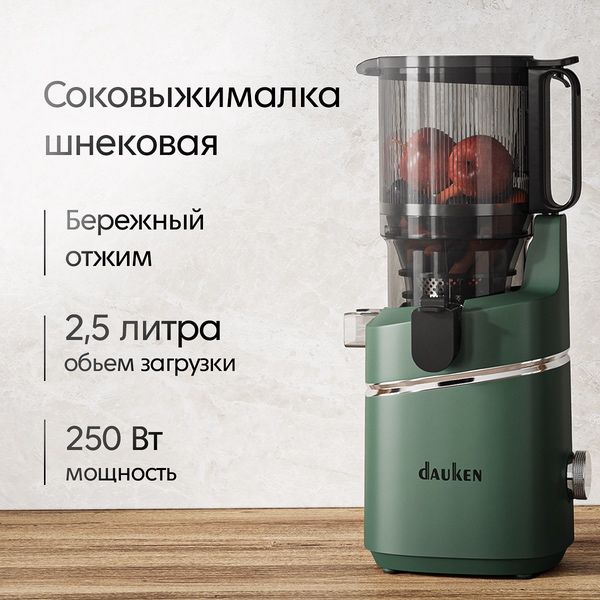 Соковыжималка шнековая Dauken DSJ480 электрическая для цитрусовых