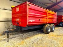 Remorca Tandem Baastrup 18 Tone 28 m cubi an 2019 New Fiat John Fendt