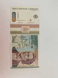Bancnota 1000lei Mai1993 Mihai Eminescu