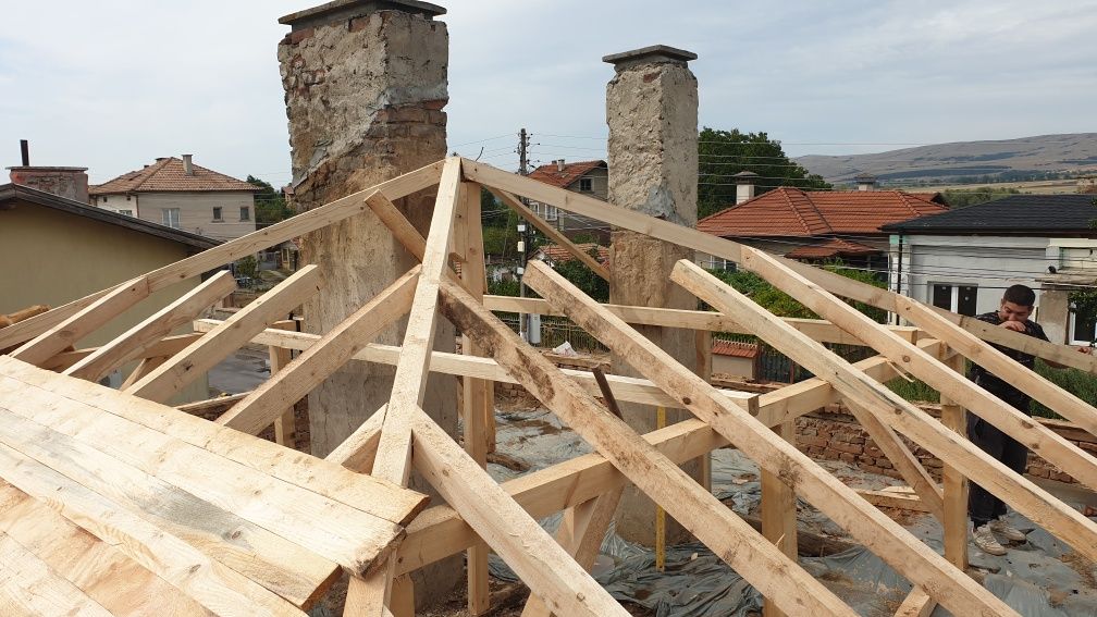 Ремонт на покриви Хидроизолация Навеси Бесетки Ламаринени Керемиди