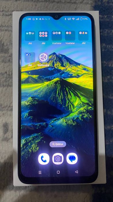 Oppo A 18 operative hotirasi 4+4 128 gb hech qayeri almashmagan radnoy