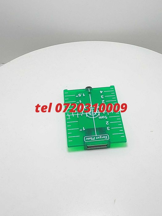 Placa Tinta Pentru Nivele Laser Plastic Verde Neo