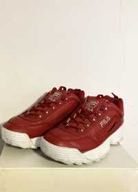 Червени обувки fila