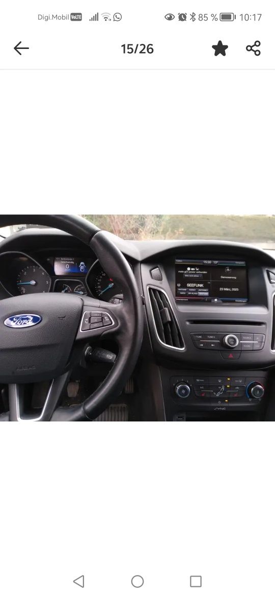 Ford focus 1.5 Diesel 120 cp Euro 6 cu 1789 000 km monentan