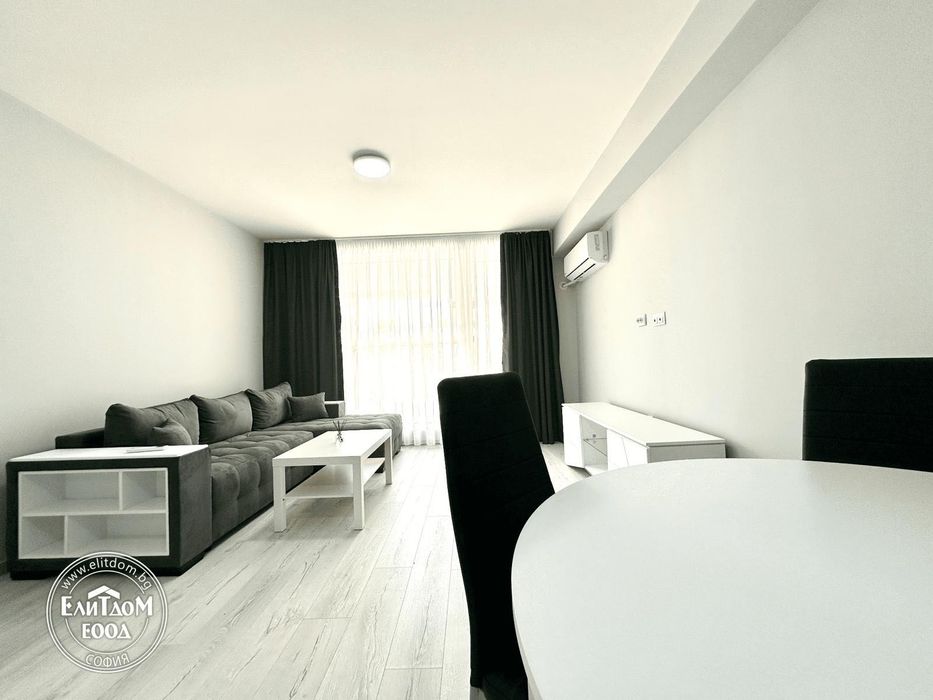 Огромен двустаен апартамент под наем в комплекс Garden Residence,София