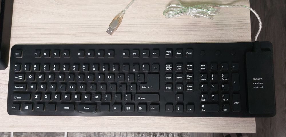 tastatură flexibilă
