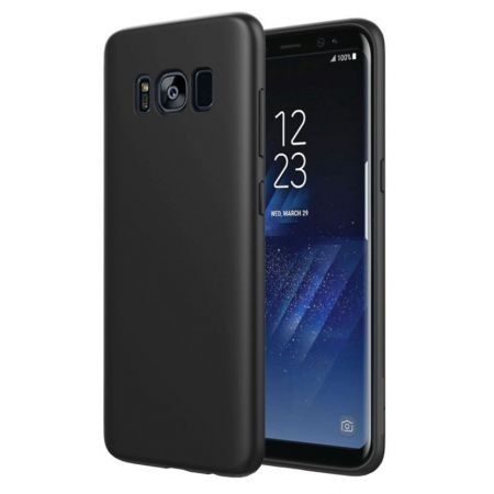 Husa Samsung Galaxy S8, slim antisoc Negru