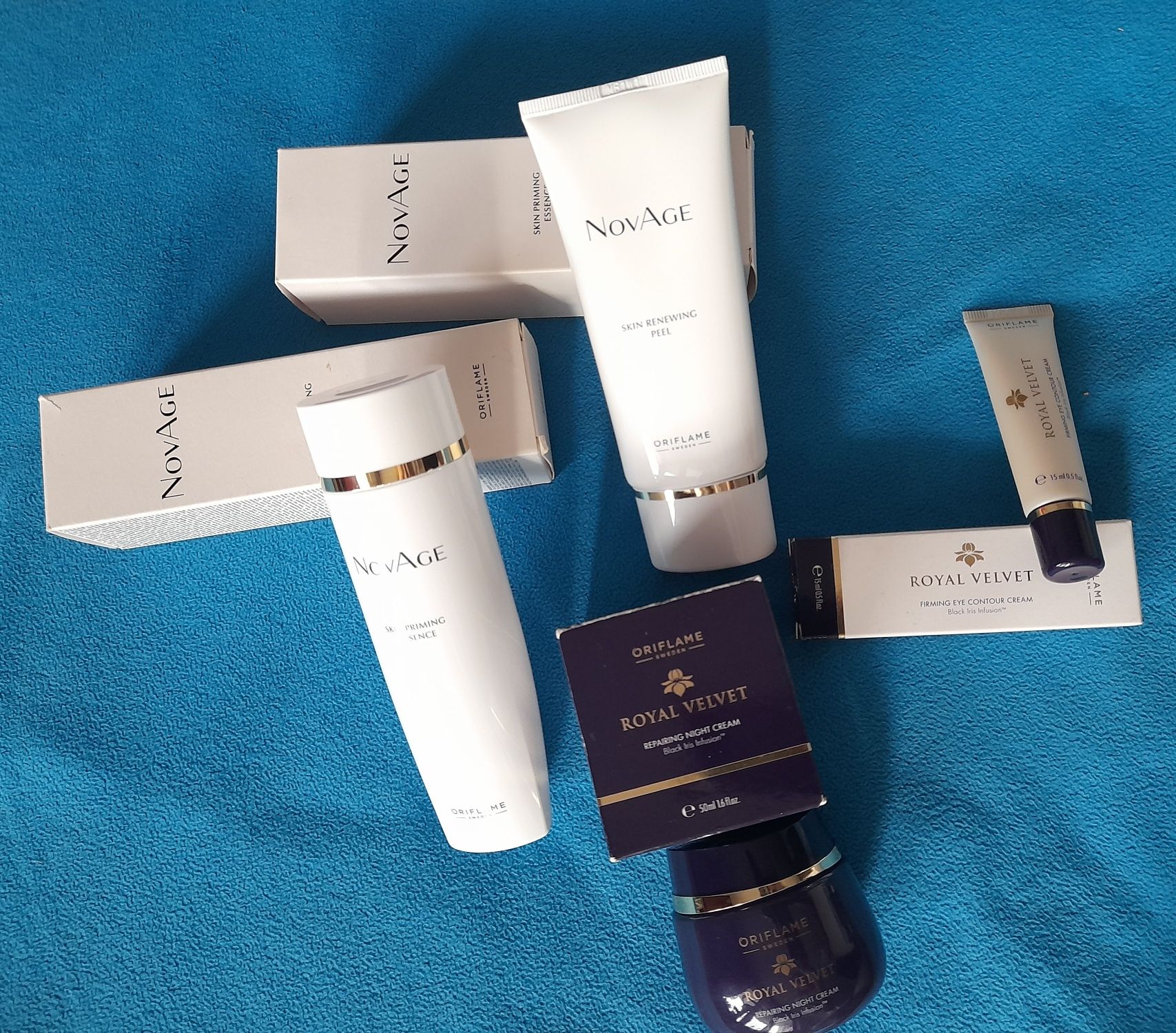 Ofertă Oriflame‼️Set 4 îngrijire lux NovAge + Royal Velvet