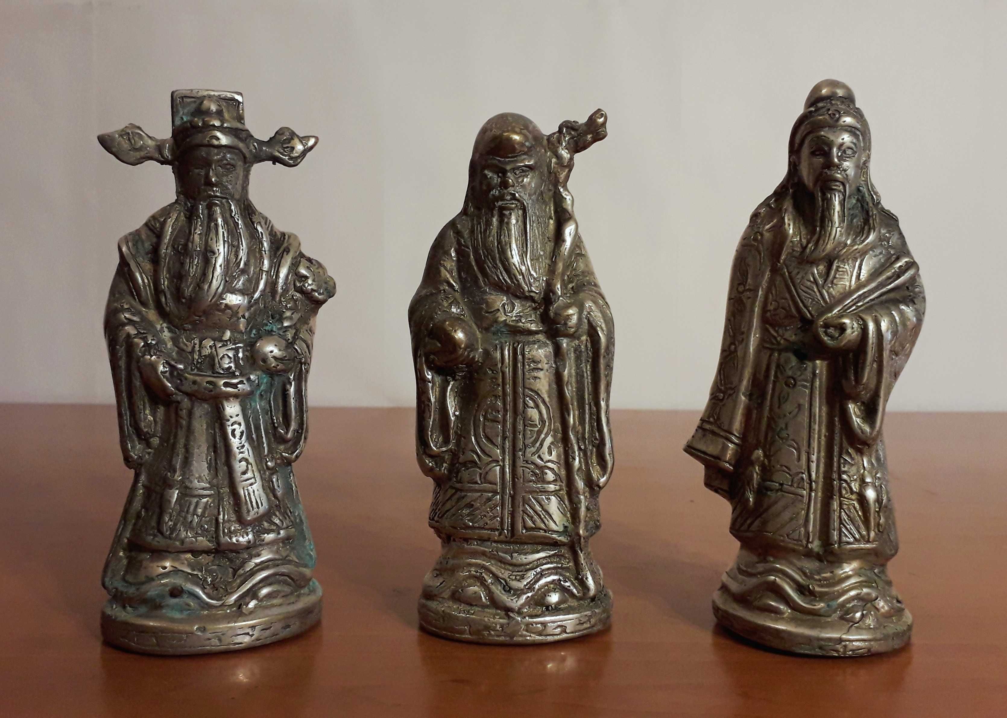 Statuete Feng Shui bronz, Fu,Lu,Sau |Testoasa-dragon | Caine cu zodiac