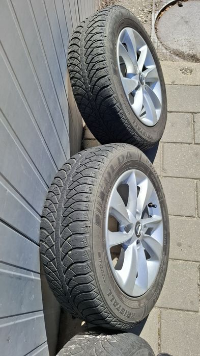 Anvelope roti iarna Fulda Montero 185 65 R15, jante aliaj Opel R15