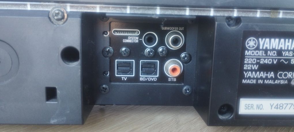 Саундбар Yamaha yas-101
