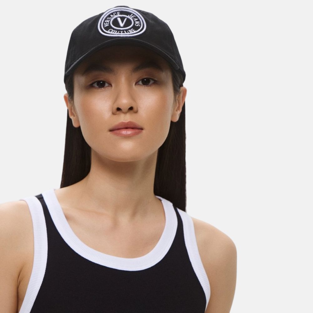 Оригинална шапка с козирка Versace Jeans Couture 78YAZK26 ZG366