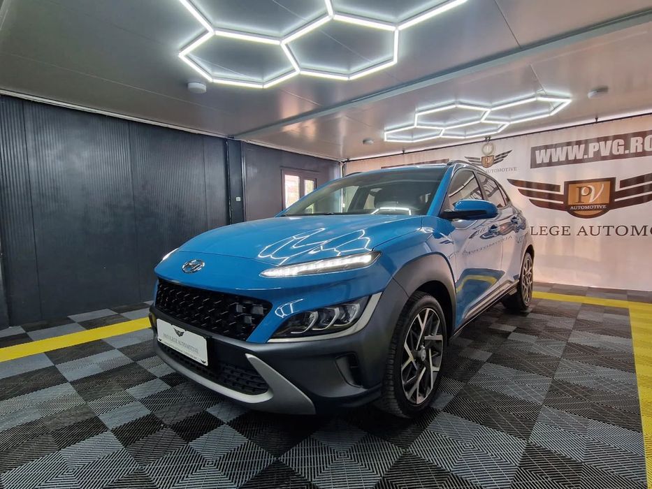 Hyundai KONA Hybrid • LED • HUD • Pilot • Keyless • CarPlay • Garantie • Rate
