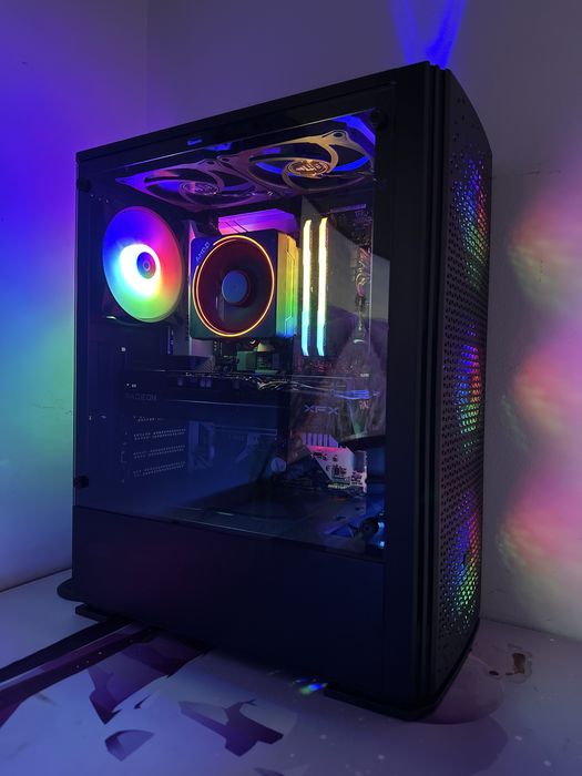 Pc Gaming Ryzen5-1600x, 16GB RAM,1TB,RX6600XT
