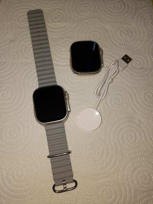 Часы с беспроводной зарядкой. Новые!