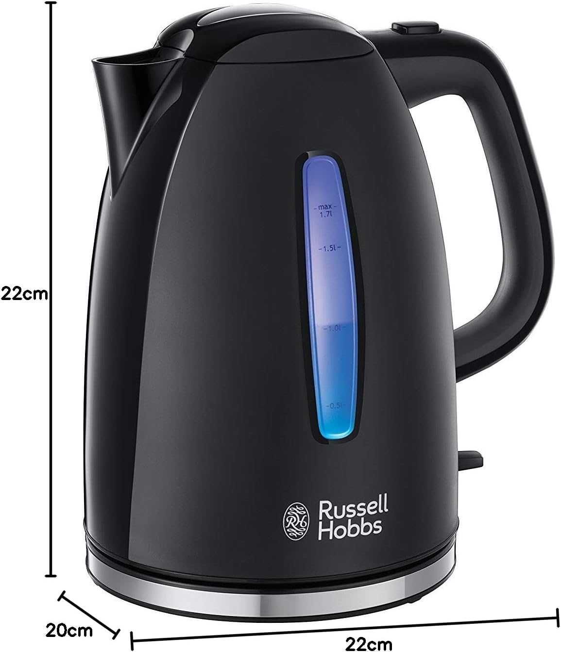 Кана Russell Hobbs, 240 W, 1.7 l, черен
