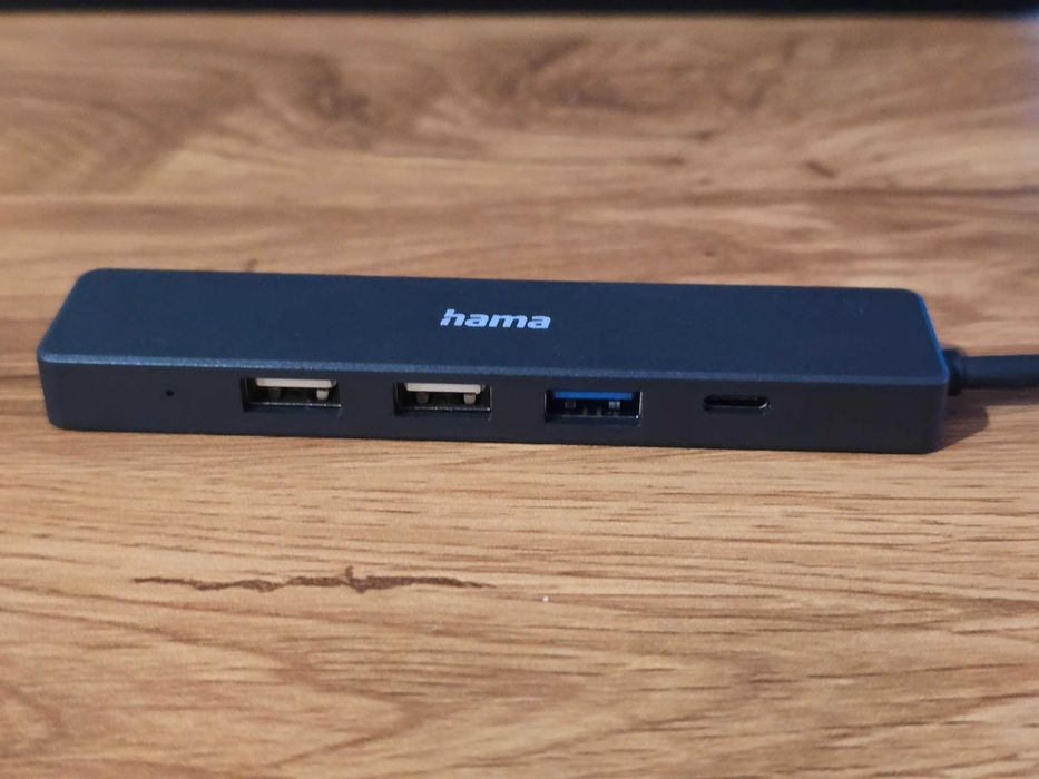 Hama 5-в-1 USB-C Hub 4K HDMI, 100W PD & 3x USB-A