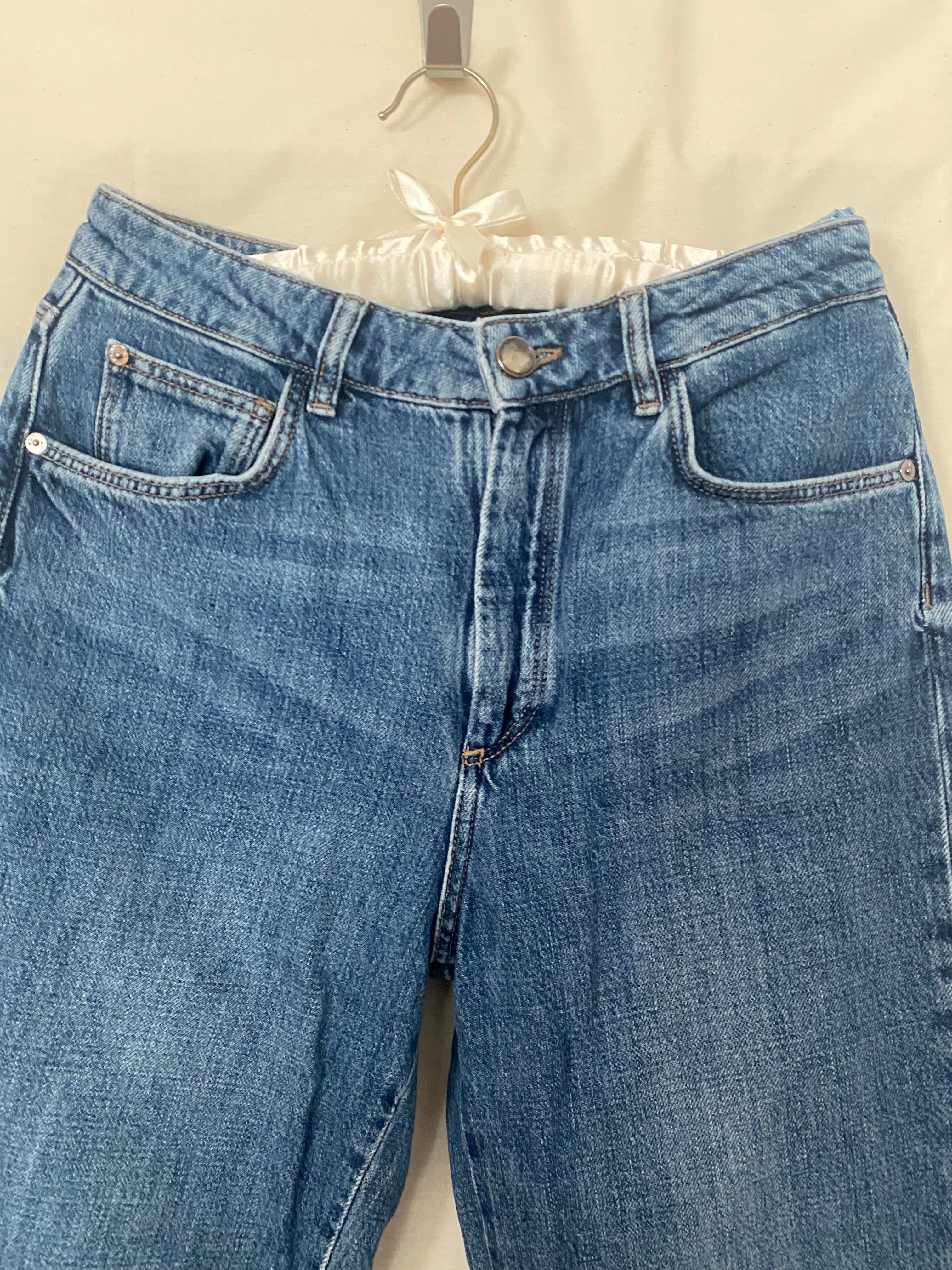 Дънки Massimo Dutti, 38 размер, широк модел