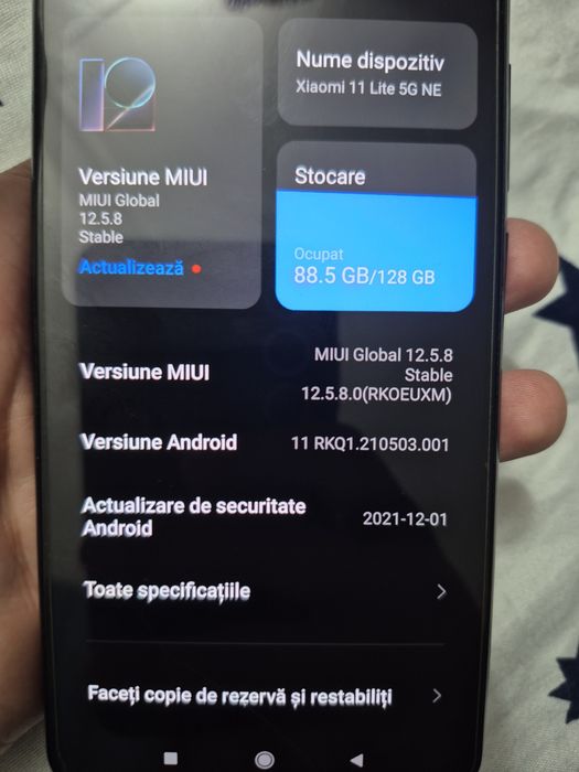 Vand Xiaomi 11 Lite 5G NE