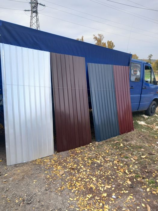 Vând tabla cutată zincata și color diferite grosimi