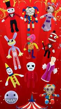Мягкие игрушки Цифровой цирк все персонажи