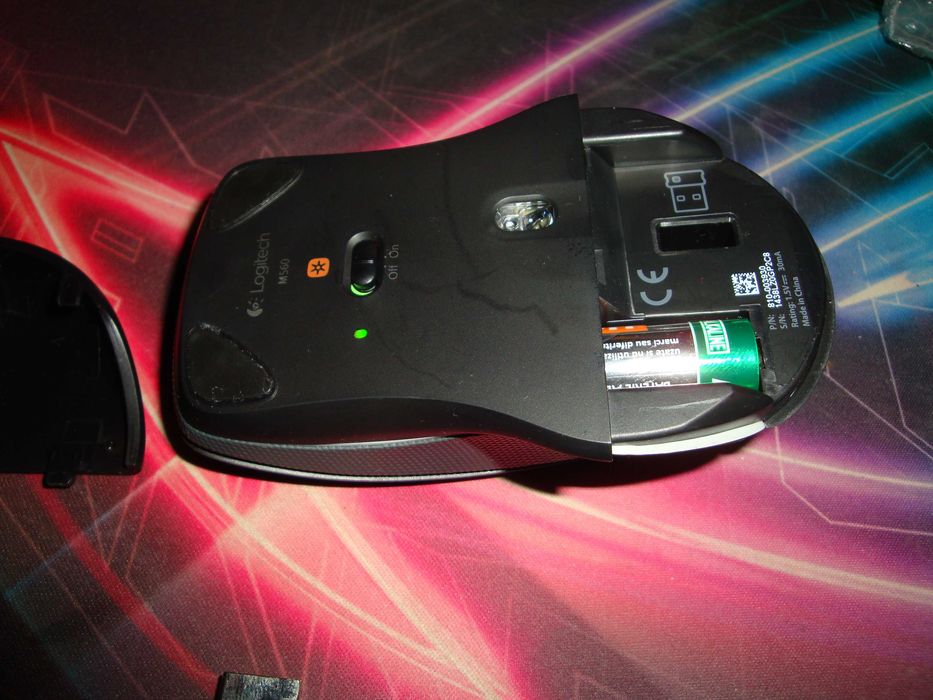 Mouse logitech M560 wireless unifing nano receiver nou