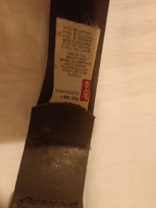Curea vintage levis piele 100cm