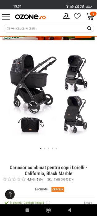 Vând căruț 2 in 1