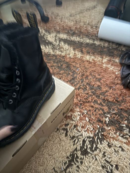 Bocanci Dr Martens 1460 cu Blanita