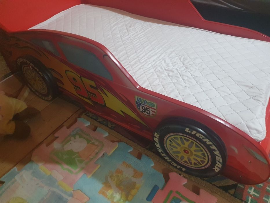 Pat copii mașinuță fulger Mcqueen