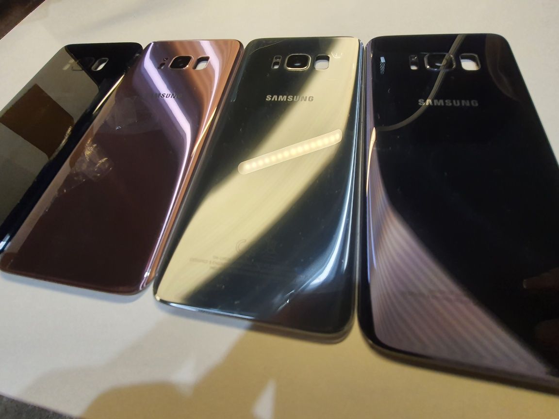 Lot capace spate originale Samsung S8 negru roz auriu albastru