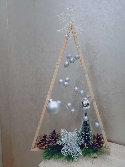 Ръчно изработена коледна декорация