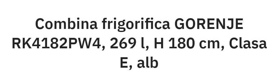 Combina Frigrorifica