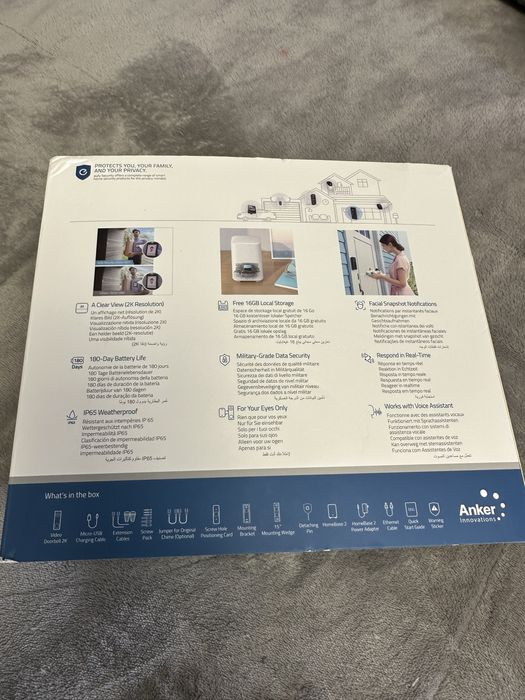 Eufy Kit Sonerie video cu cameră