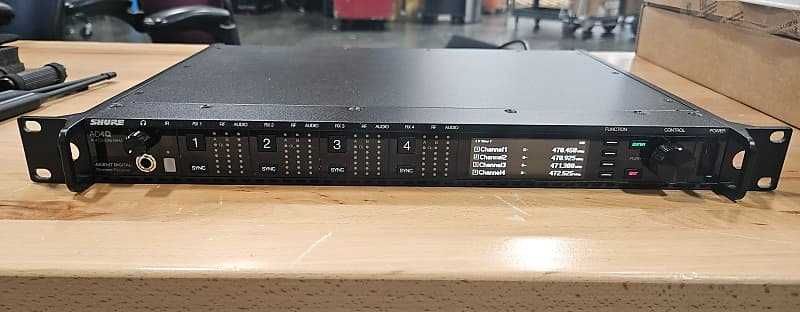 Приемник 4-канален SHURE AD4Q Axiеnt внос USA /Made in Mexico/
