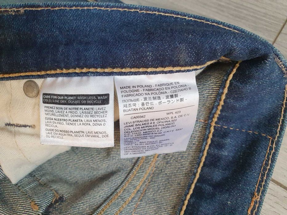 Blugi barbati LEVI'S 510 SKINNY "Blue Canyon" - Marimea W29 L32